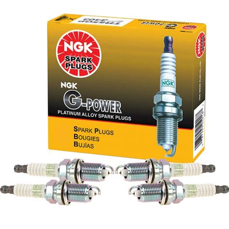 For Acura CL Honda Mazda 626 Spark Plug Set Of 4 NGK G Power Platinum