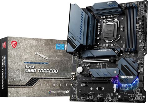 MSI MAG Z590 TORPEDO Gaming Motherboard ATX - Supports Intel Core 11th ...