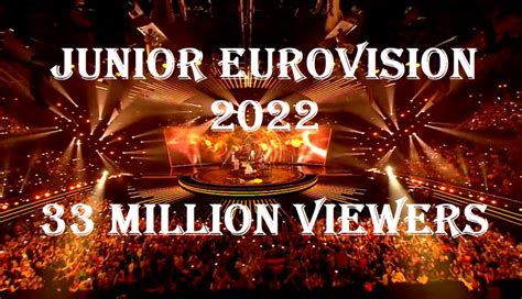 Junior Eurovision Million Viewers Tuned In The Final Show Of