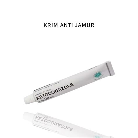 Ketoconazole Krim Anti Jamur 20 Mg Lazada Indonesia