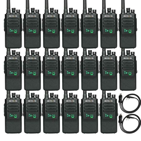 Retevis RT50 10 Watt IP67 Waterproof DMR Digital Radio (20 Pack)