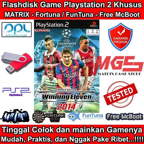 Jual Flashdisk Game PS2 PS 2 Winning Eleven 2014 Shopee Indonesia