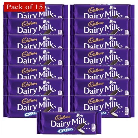 Cadbury Dairy Milk Oreo 15 Pack 120g Each 1 Unit Kroger