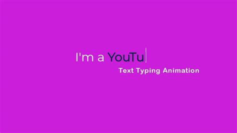 Text Typing Animation HTML CSS Pure CSS Multiple Text Typing