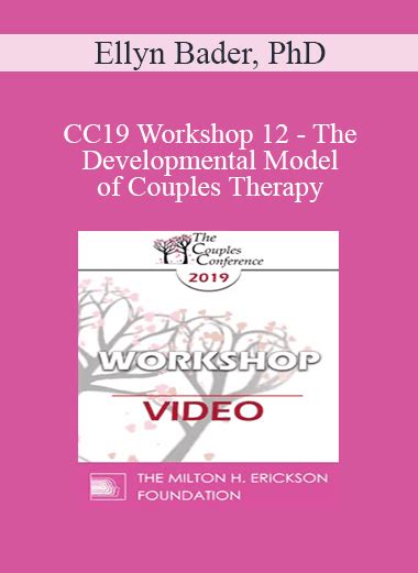 Cc19 Workshop 12 The Developmental Model Of Couples Therapy Advanced