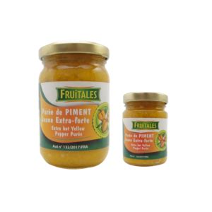 Purée de Piment Jaune extra forte Fruitales