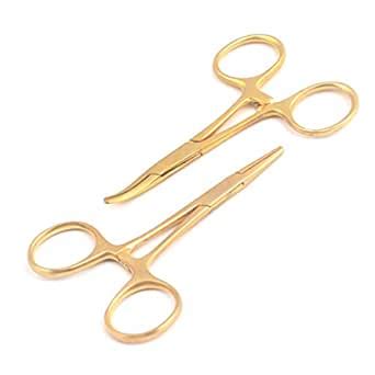 Amazon Laja Imports Set Of Hemostat Mosquito Forceps Full Gold