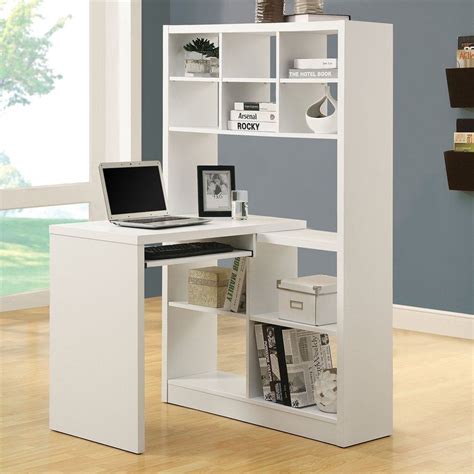 Corner Desk With Shelves - Foter