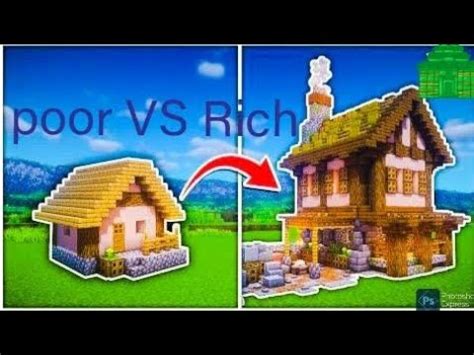 Rich House Vs Poor House Youtube