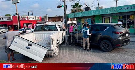 Hoy Tamaulipas Tamaulipas Un Lesionado Dejo Fuerte Choque En Reynosa