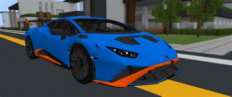 Lamborghini Huracan STO | Minecraft Addon