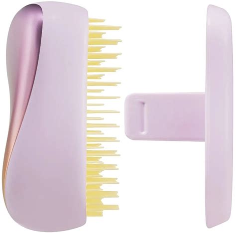 Tangle Teezer Compact Styler Sweet Lilac And Yellow Compact Hair Brush Il