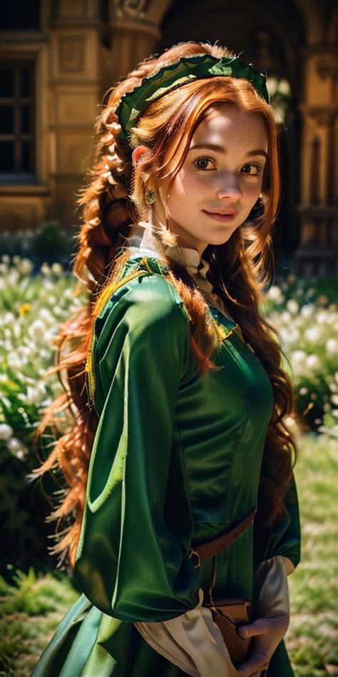 Classic Green Dress Girl X8 — Yodayo