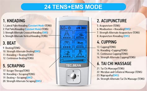 Amazon TEC Bean Tens Unit For Pain Management And Rehabilitation