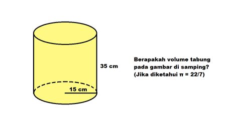 Contoh Soal Volume Tabung Dan Jawabannya Cilacap Klik