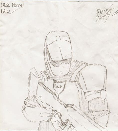 Halo Wars Marine by SamuraiBebop105 on DeviantArt