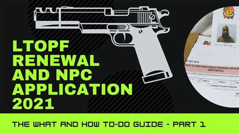 Ltopf Renewal And Npc Application Part Youtube