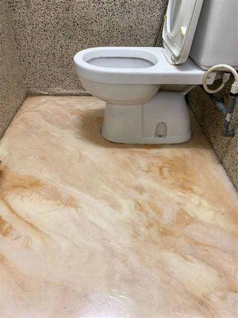 Epoxy Toilet Floor Waterproofing Contractor Singapore