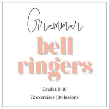 Grammar Bellringers For A Full Year No Prep For Grades In