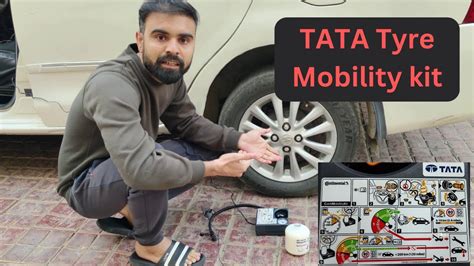 How To Use Tata Tyre Mobility Kit Tata Puncturerepair Continental