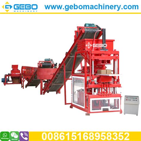 Qt Fully Automatic Hydraulic Interlocking Soil Eco Brick Making Machine