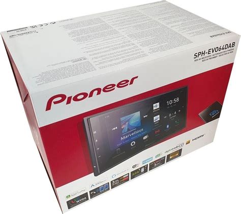 Pioneer SPH EVO64DAB 6 8 Wireless Android Auto Wireless