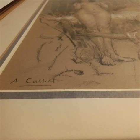 Antoine Calbet - French Vintage portrait of nude by Antoine Calbet