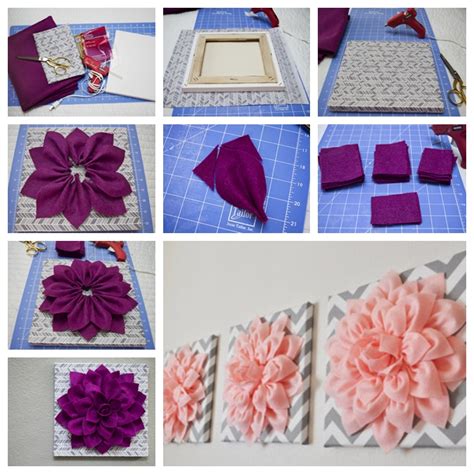 Delightful DIY Paper Flower Wall Art Free Guide and - Decorations