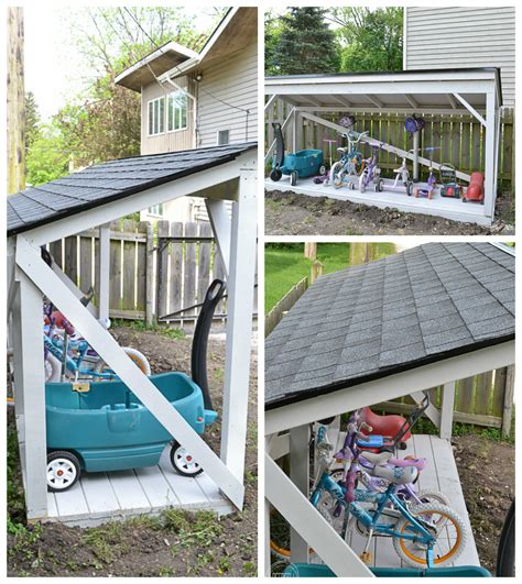 diy roof installation on storage shed - Refresh Living