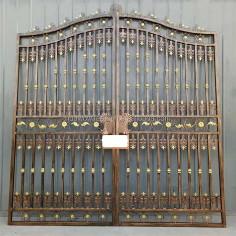 Wrought Iron Fence Gate Designs - Buy Fence Gate,Wrought Iron Fence Gate,Wrought Iron Fence Gate ...