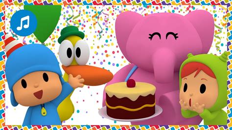 🎂 ELLY'S BIRTHDAY 🎂 | Nursery Rhymes & Baby Songs - Pocoyo Chords - Chordify