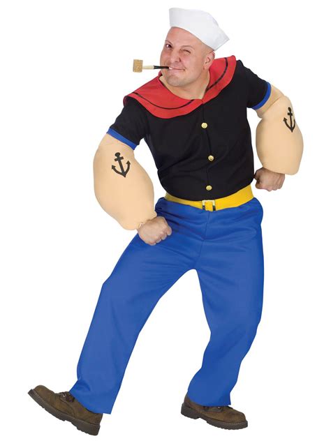 Popeye Adult Costume — Costume Super Center