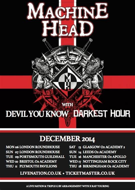 Machine Head tour 2014 - 07/12/2014 - London - Roundhouse - United Kingdom