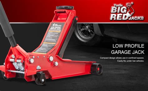 Amazon BIG RED AT84007R Torin Hydraulic Floor Jack 4 Ton