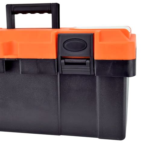 Snapklik.com : Plastic Tool Box, 18 -inch Portable Tool Box Plastic Toolbox