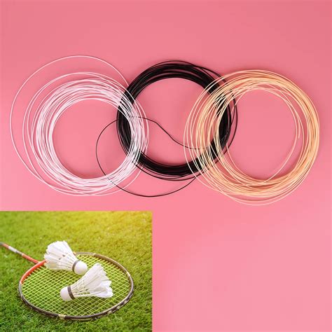 Durable Nylon badminton racket string Racquet String Line Badminton ...