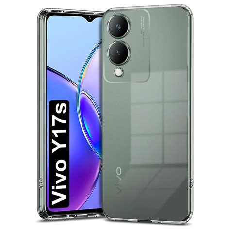 Nainz Back Cover For Vivo Y17s Silicone Transparent Amazon In