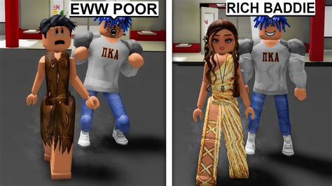 Brookhaven But Poor Vs Rich High School Oder Brookhaven Rp🏡 Youtube