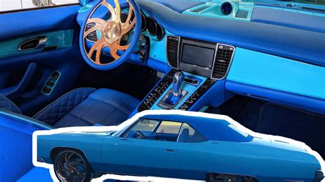 Check Out This ’72 Donk Chevy Impala With A Porsche Panamera Cabin Swap ...