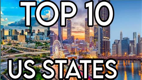 Top 10 Most Populated States Of The United States Of America Top10