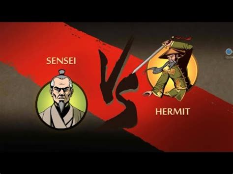 Sensei Vs Hermit In Shadow Fight Special Edition Old Wound