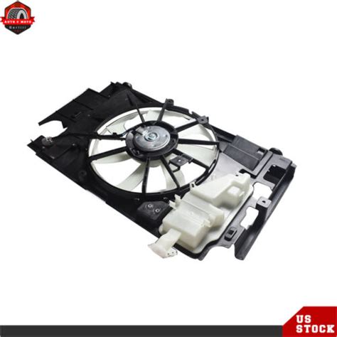 Radiator AC Condenser Cooling Fan Assembly For 2013 2016 2017 Toyota