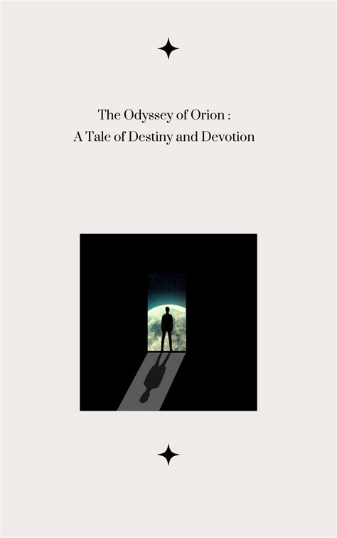 The Odyssey Of Orion A Tale Of Destiny And Devotion