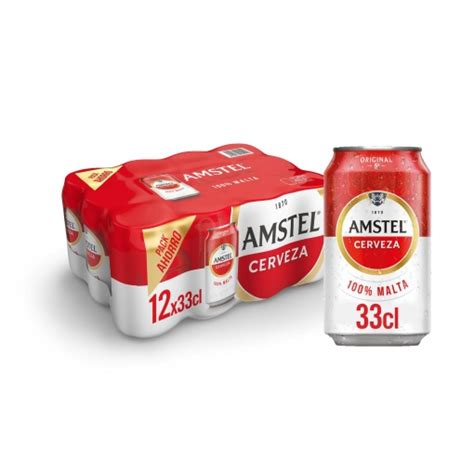 Cerveza Rubia Especial Mahou Estrellas Pack Botellas Cl