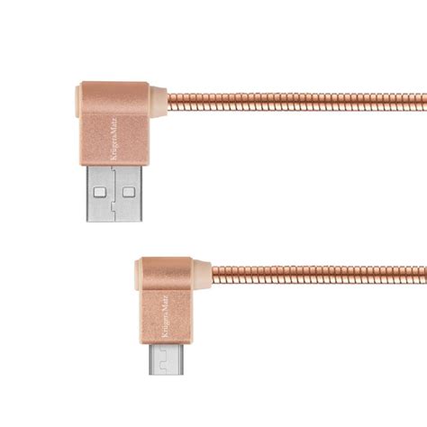 Kabel Usb Wtyk Kątowy Typu C 1M 3A Kruger Matz Inna marka Sklep