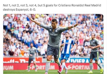 Sejarah Hari Ini Cristiano Ronaldo Cetak Gol Rekor Raul Di Real