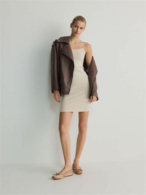 Mini Haljina Boja Nude RESERVED B X