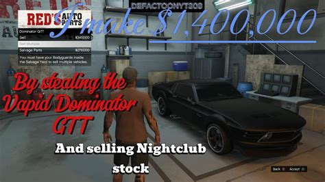 I Make Million By Stealing The Dominator Gtt And Selling Nightclub