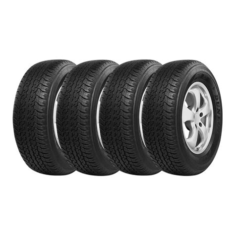 Combo 4 Pneus 265 65 R17 Dunlop Grandtrek AT25 112S