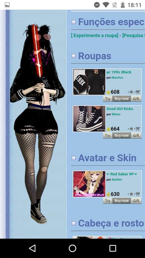 Pin De Moon Em IMVU Products And Creators Roupas